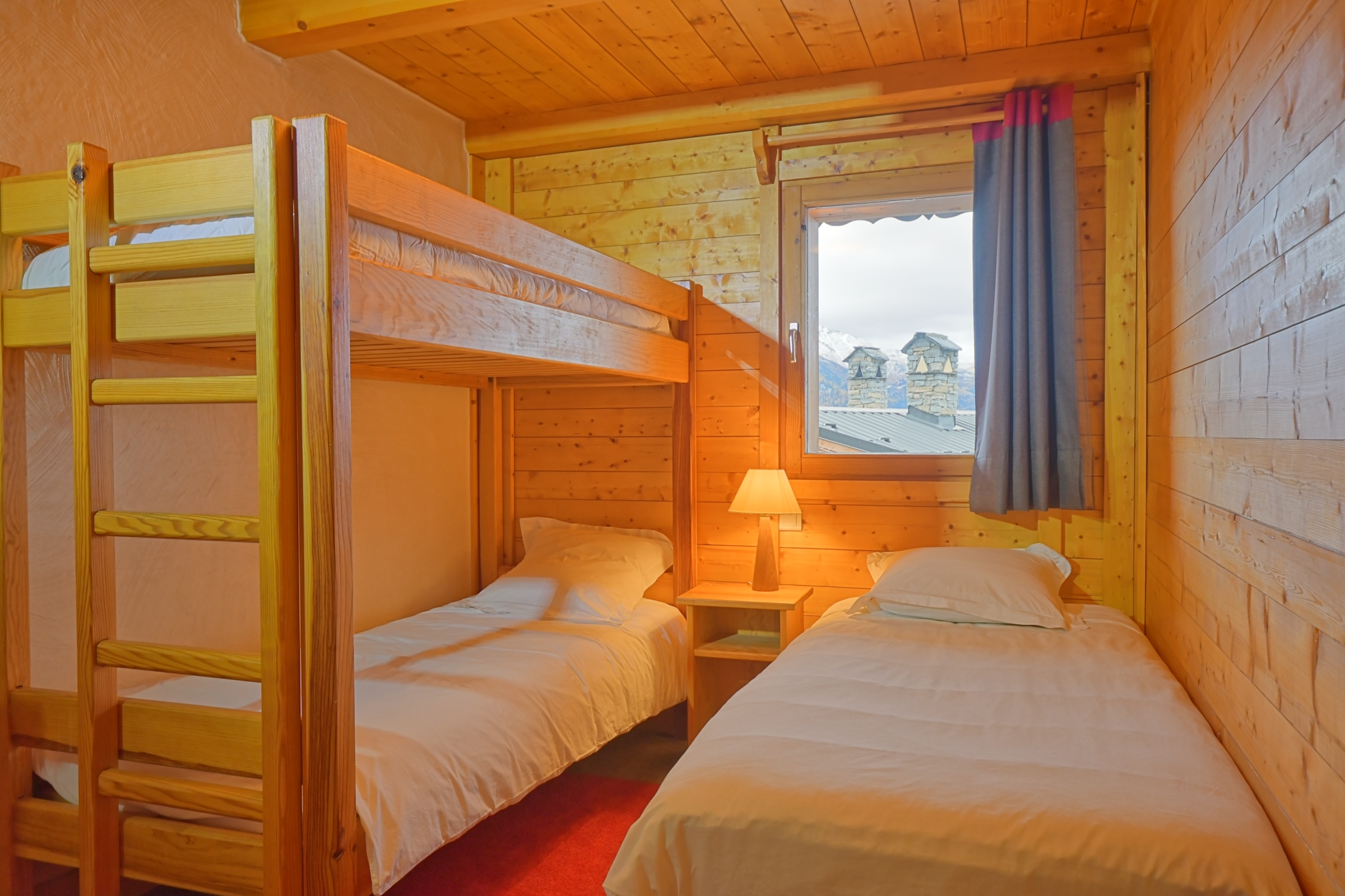 Chambre Piste Verte, Demi-chalet Marmotte