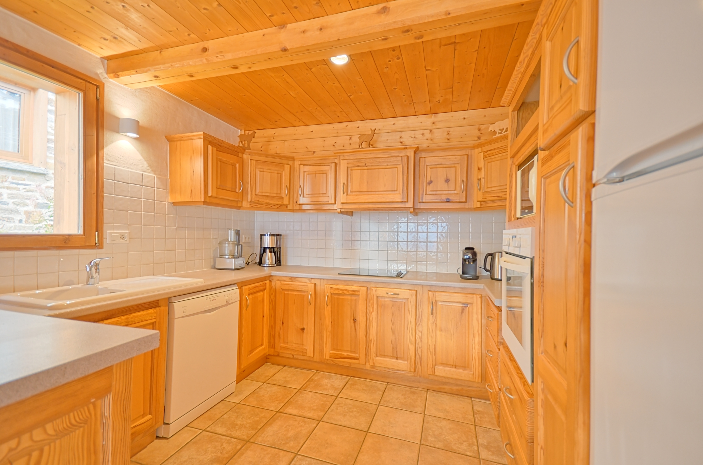 Cuisine, Demi-chalet Marmotte